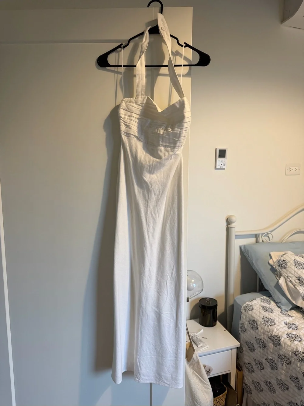 The A&F Emerson Halter Midi Dress